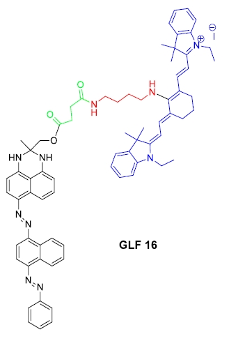 Chemical structure of GLF16